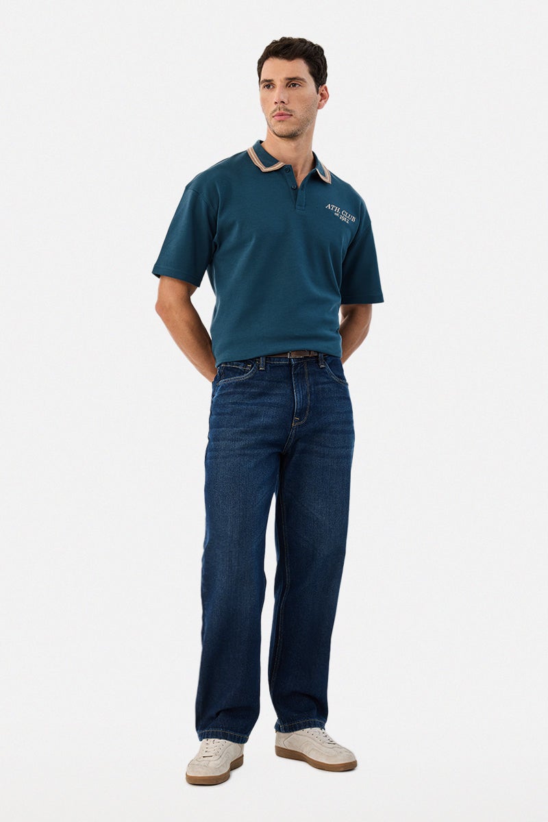 SNITCH Washed Baggy Jeans - Image 3